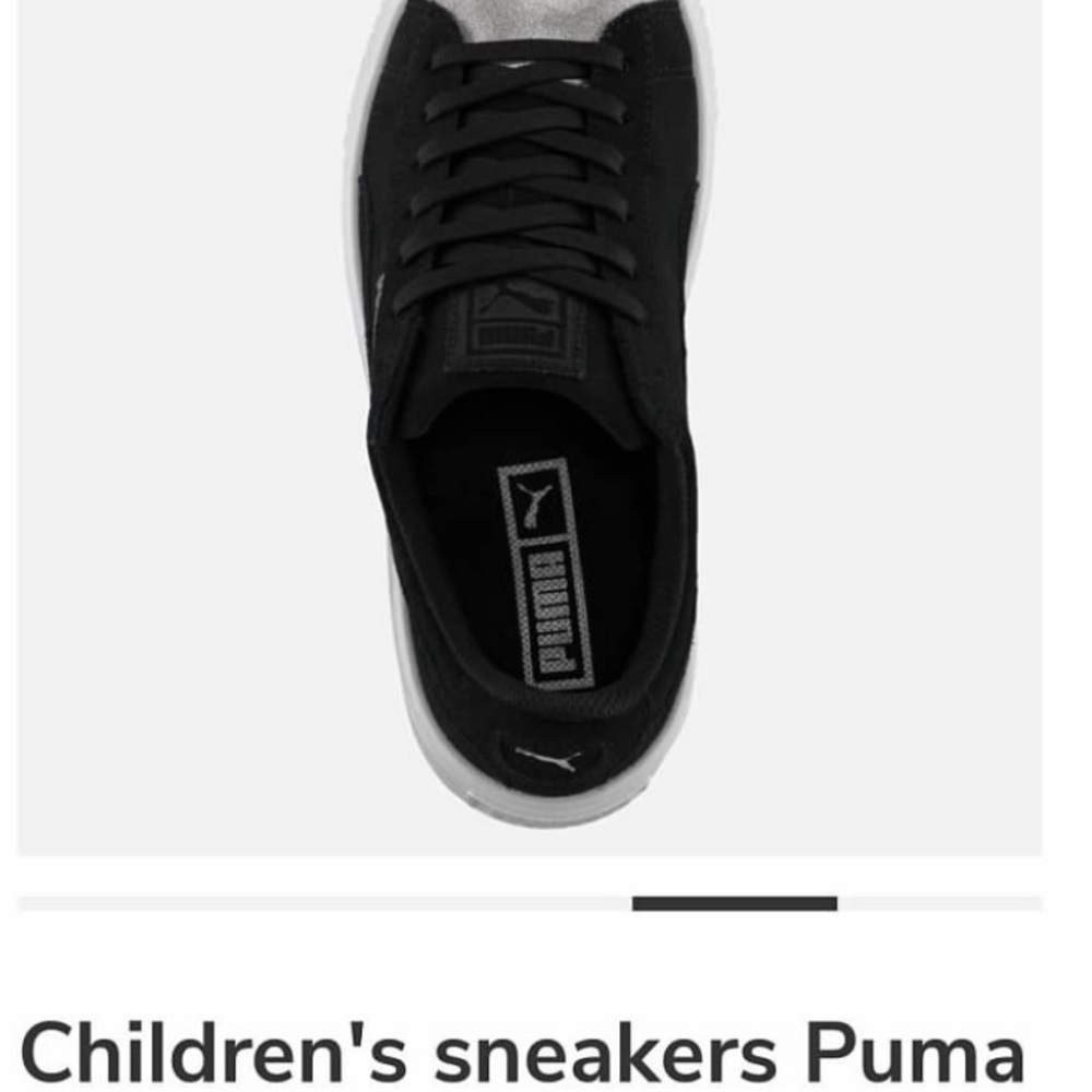 Puma Suede Platform Glam Sneakers NWOT. - Picture 10 of 11
